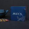 Jilly's Small Embossed Tin with tea